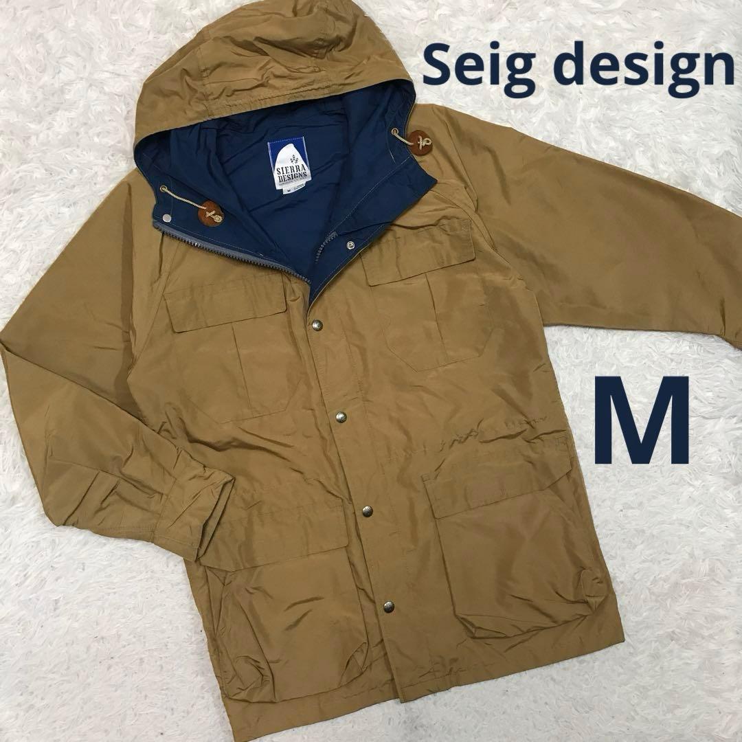 SIEG DESIGN フード付きマウンテンパーカー M サイズ ベージュ