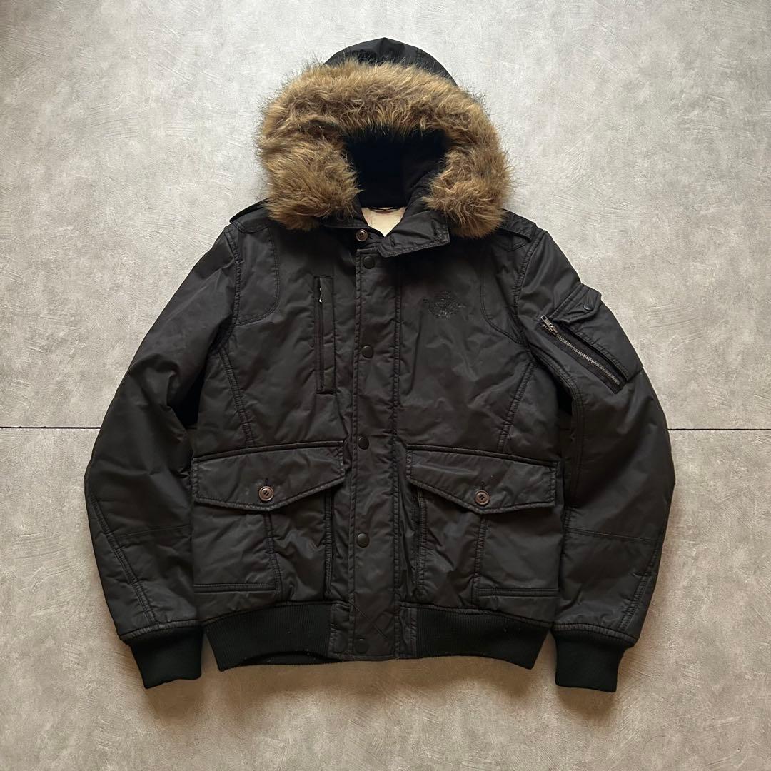 ジャケット・アウター grunge diesel bomber jacket y2k black