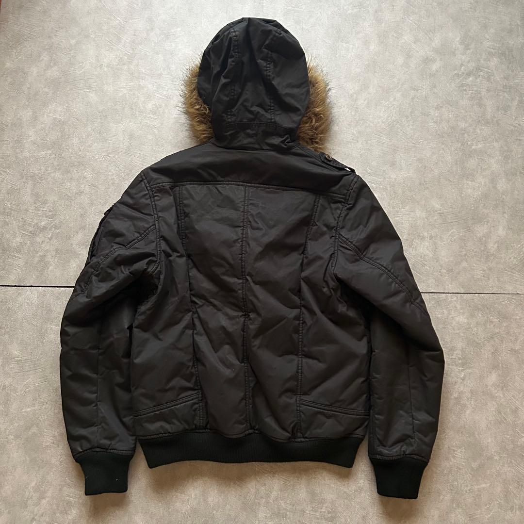 ジャケット・アウター grunge diesel bomber jacket y2k black