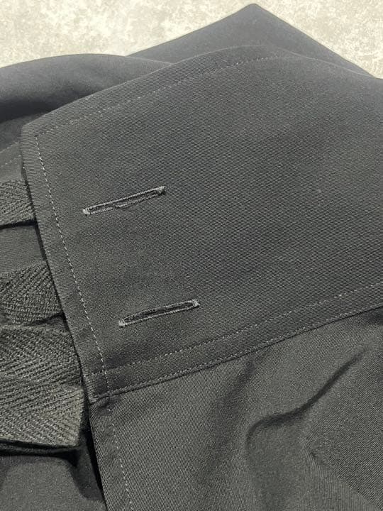 y's オーバーサイズコート　羽織　着物　ウールギャバ