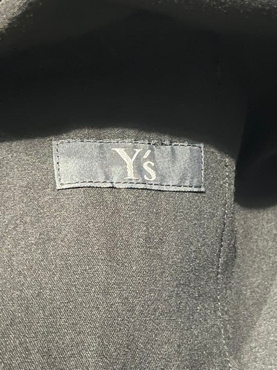 y's オーバーサイズコート　羽織　着物　ウールギャバ