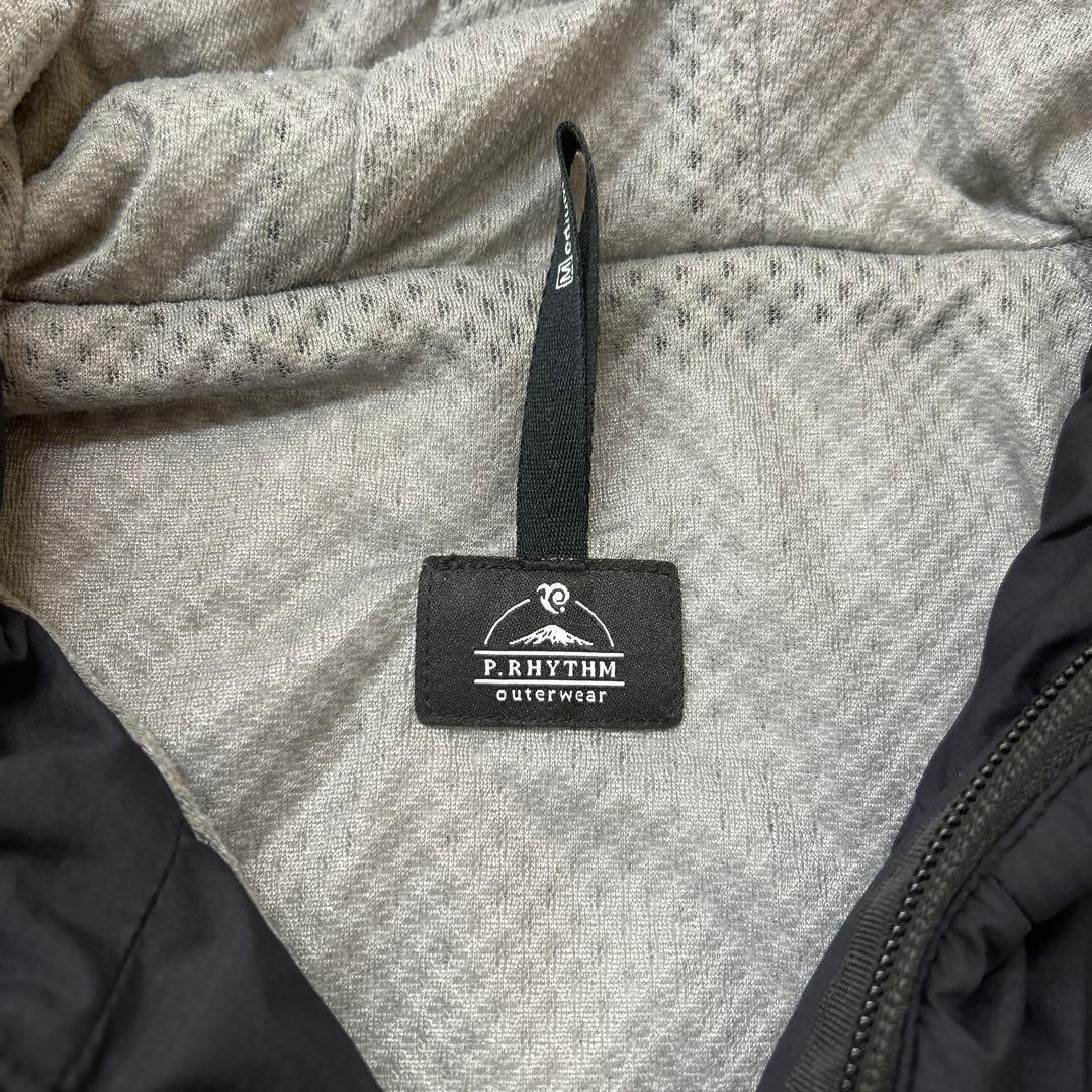 P.RHYTHM WEAR ALPHA BLACK JACKETサイズM