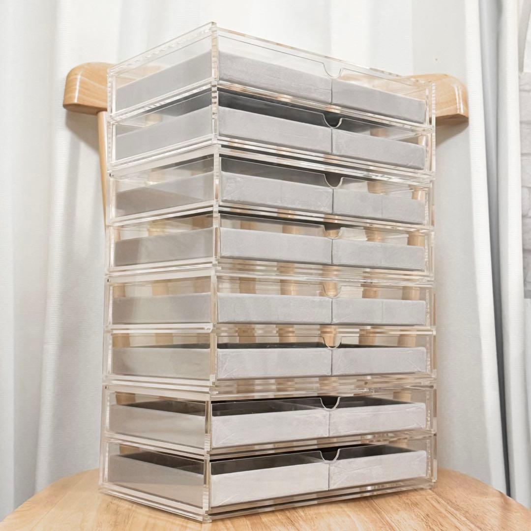 無印良品 重なるアクリルケース まとめ売り