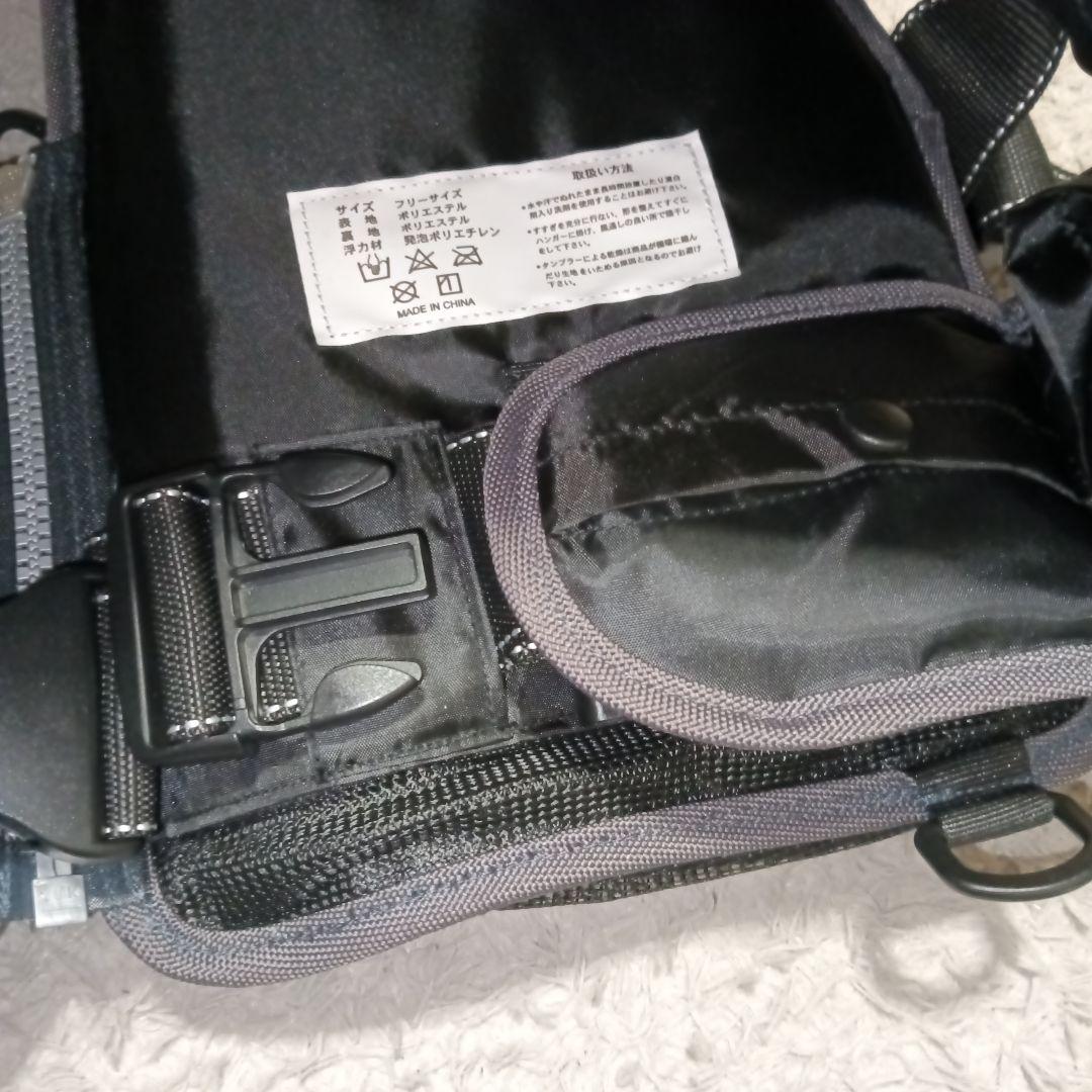 【未使用品】SLASHタクティカルゲームベスト ライフジャケット　フリーサイズ