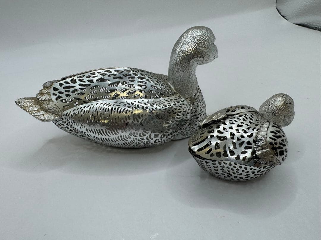 フランス　クリストフル　クリストフルシルバー　鴨　アヒル　Christofle