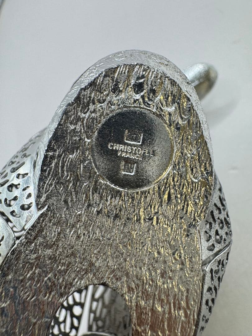 フランス　クリストフル　クリストフルシルバー　鴨　アヒル　Christofle