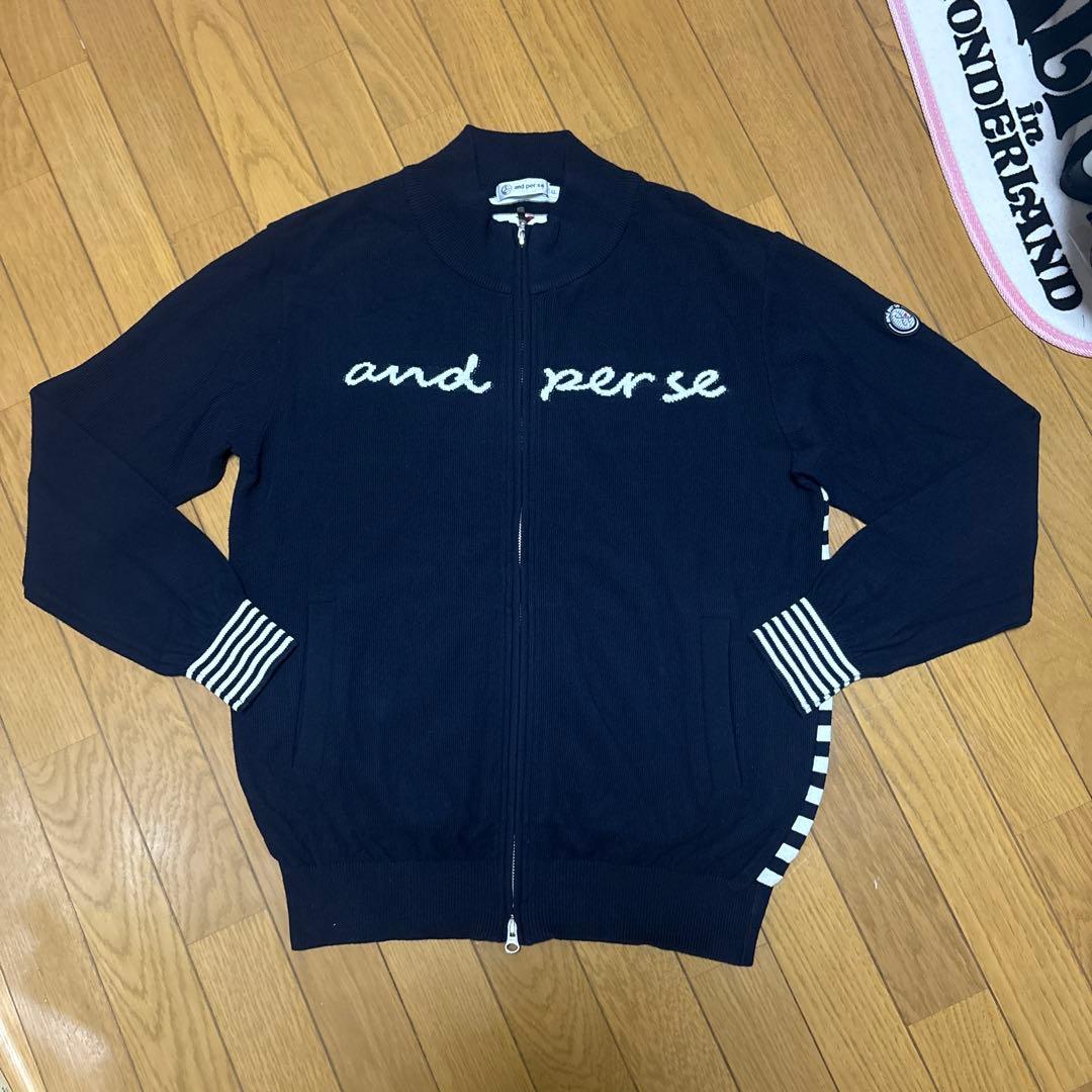 アンパスィ ジップアップ セーター