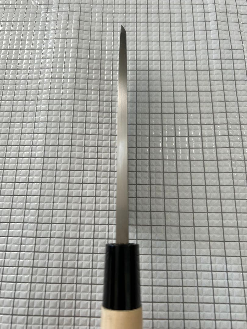 出刃 包丁 150mm 出刃包丁 モリブデンバナジュウム鋼 朴丸柄 ③