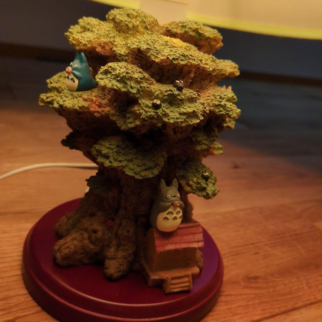 【希少】スタジオジブリ となりのトトロ くすのき ジオラマ スタンドライト