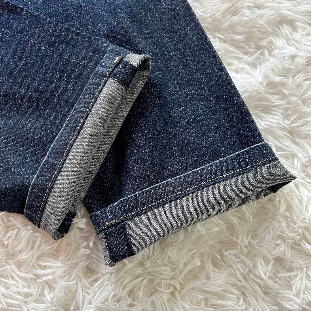 vintage courreges denim pants バックロゴ　希少