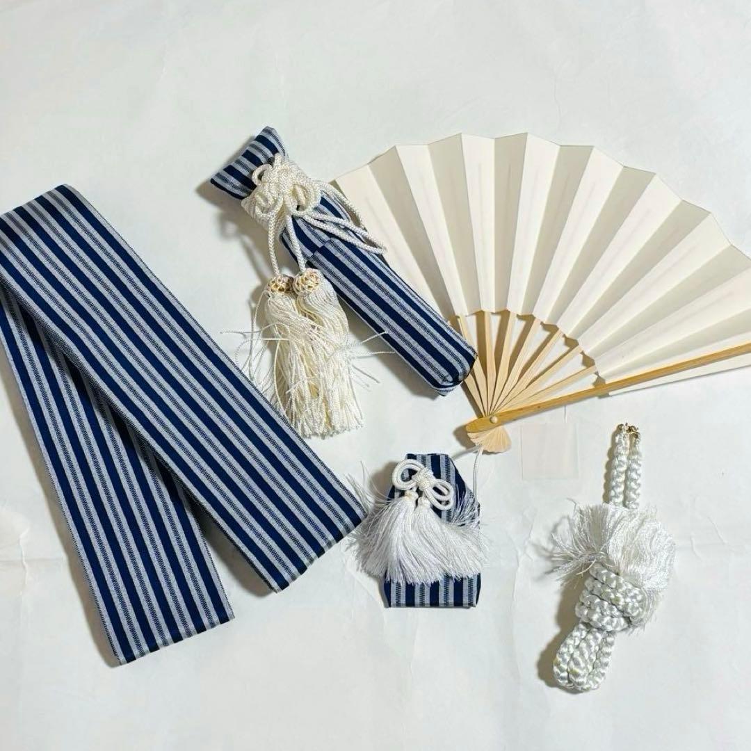 【男の子】 着物 袴 9点セット 七五三 鷹 模様 吉祥紋様金彩入り 日本製