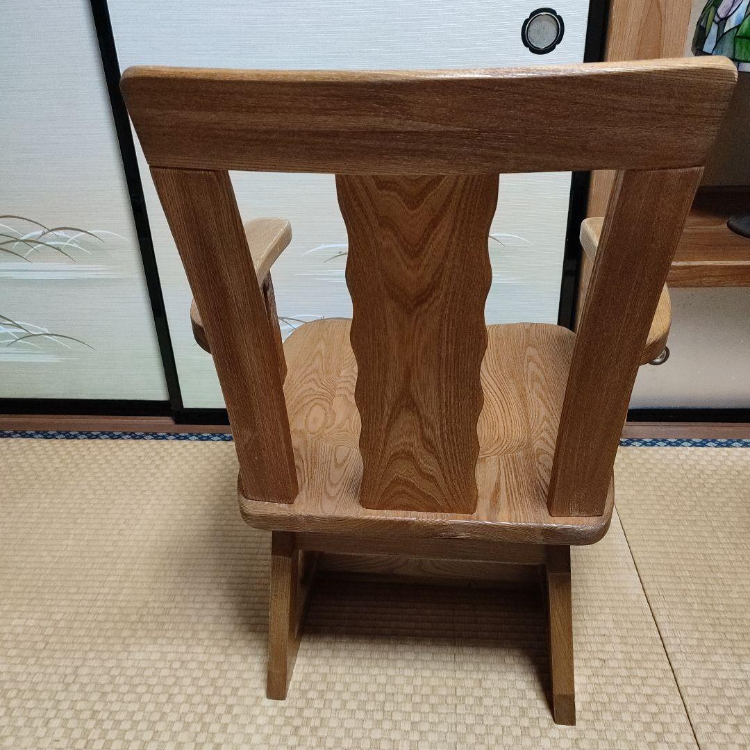 回転椅子　レトロ