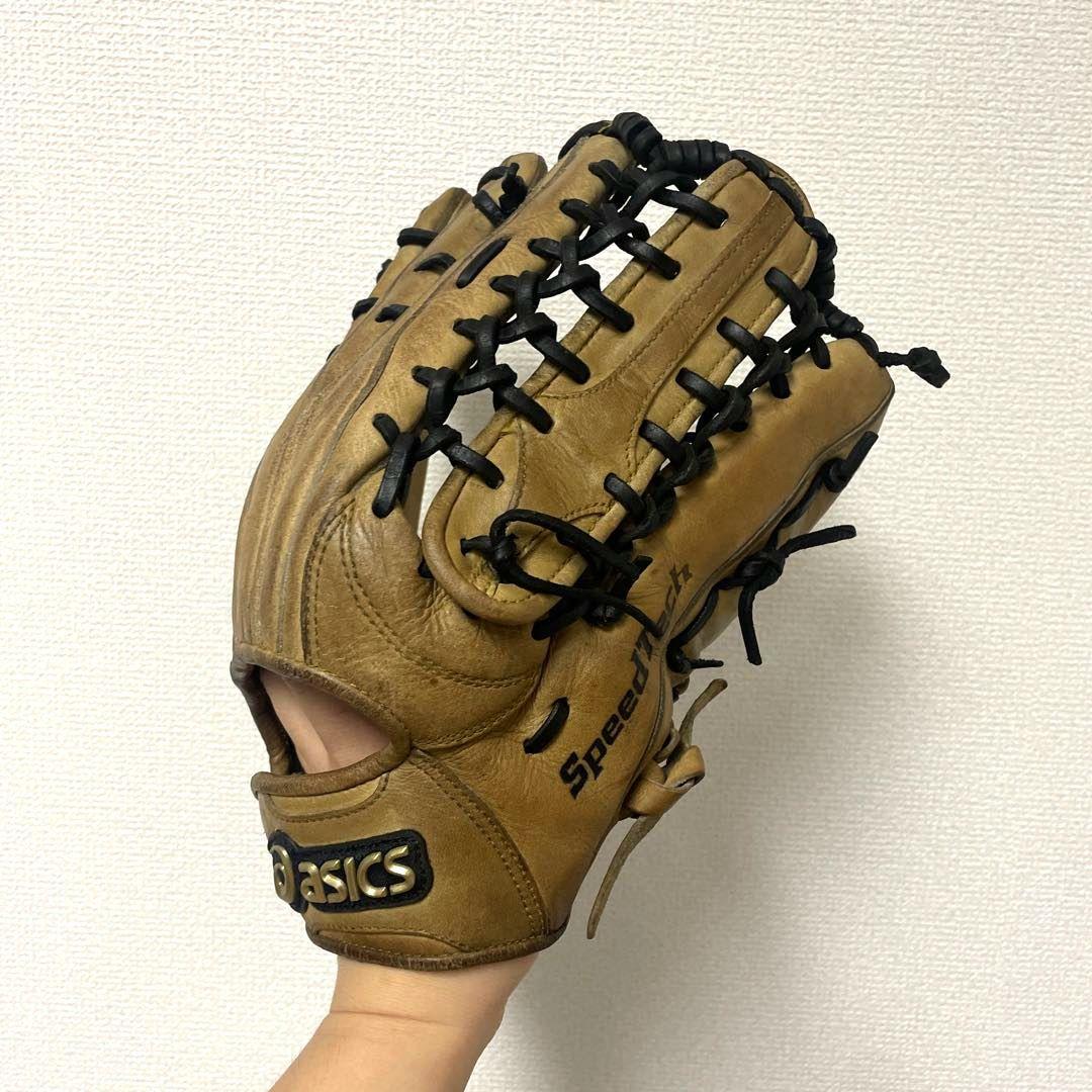 328 アシックス ゴールドステージ 和牛 即戦力 外野手用グローブ