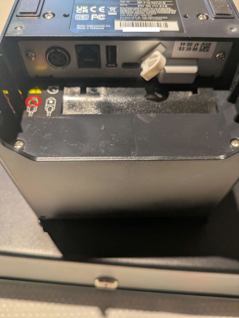 エアレジ　スマレジ　セイコー　サーマルプリンター　キャッシュドロアー