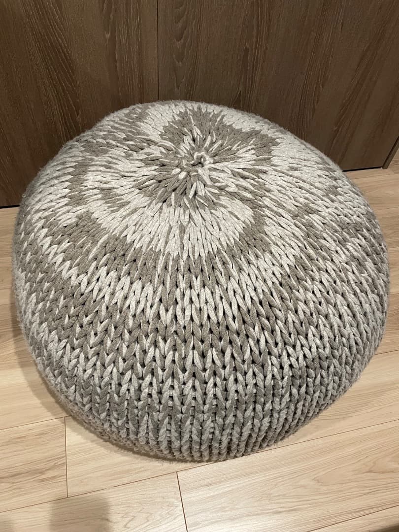 IDEE クッション PUUF by mikmax Ecru