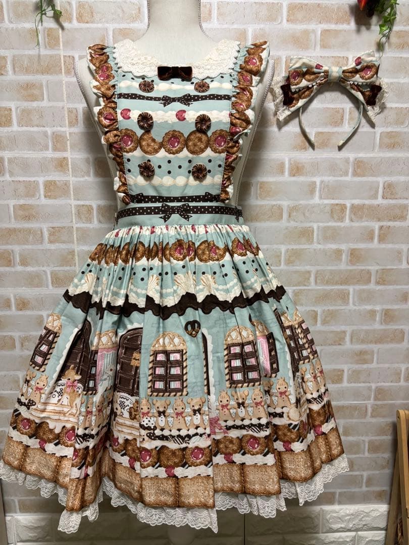リ*ス様 Angelic Pretty Sweet Cream House エプ