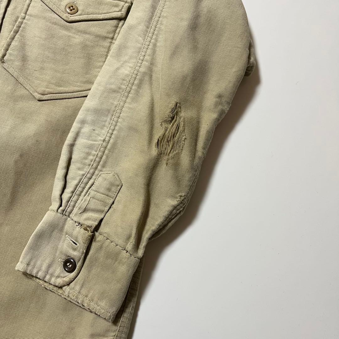 30〜40s Great western pullover shirt boro