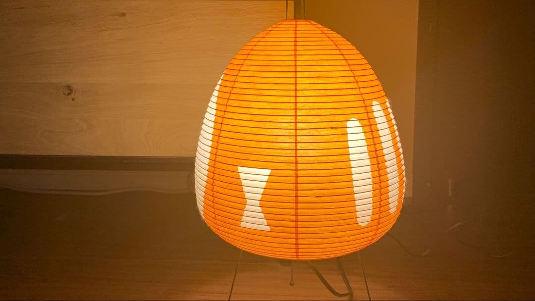 （正規品）AKARI オレンジフロアスタンド　1AT　稀少