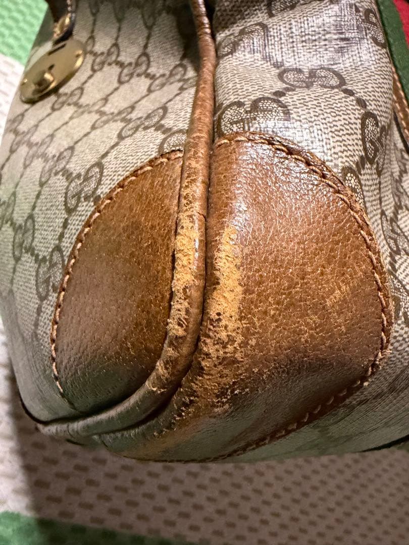 GUCCI グッチ鍵付きボストンバッグ