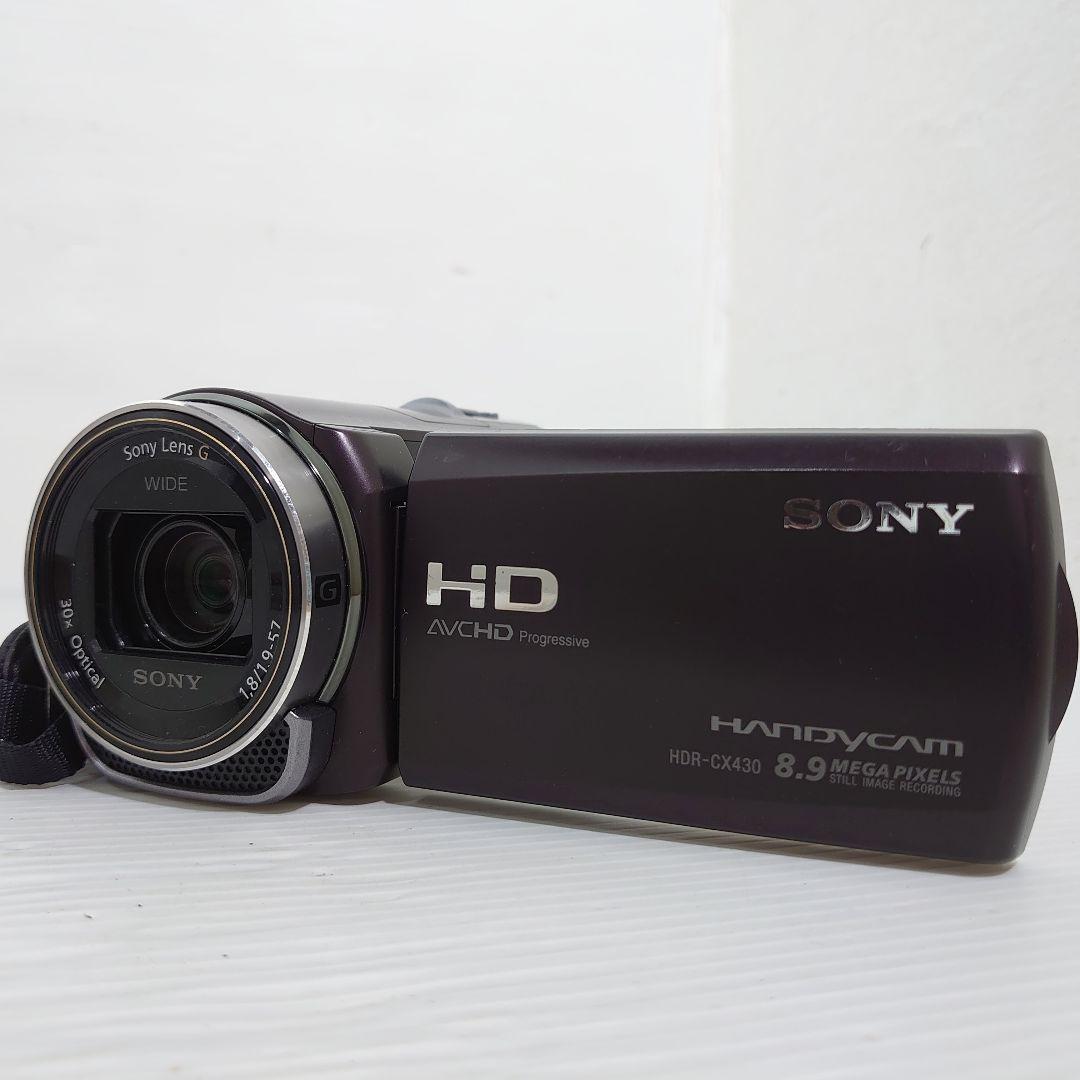 動作ok　SONY　Handycam HDR-CX430V 13年