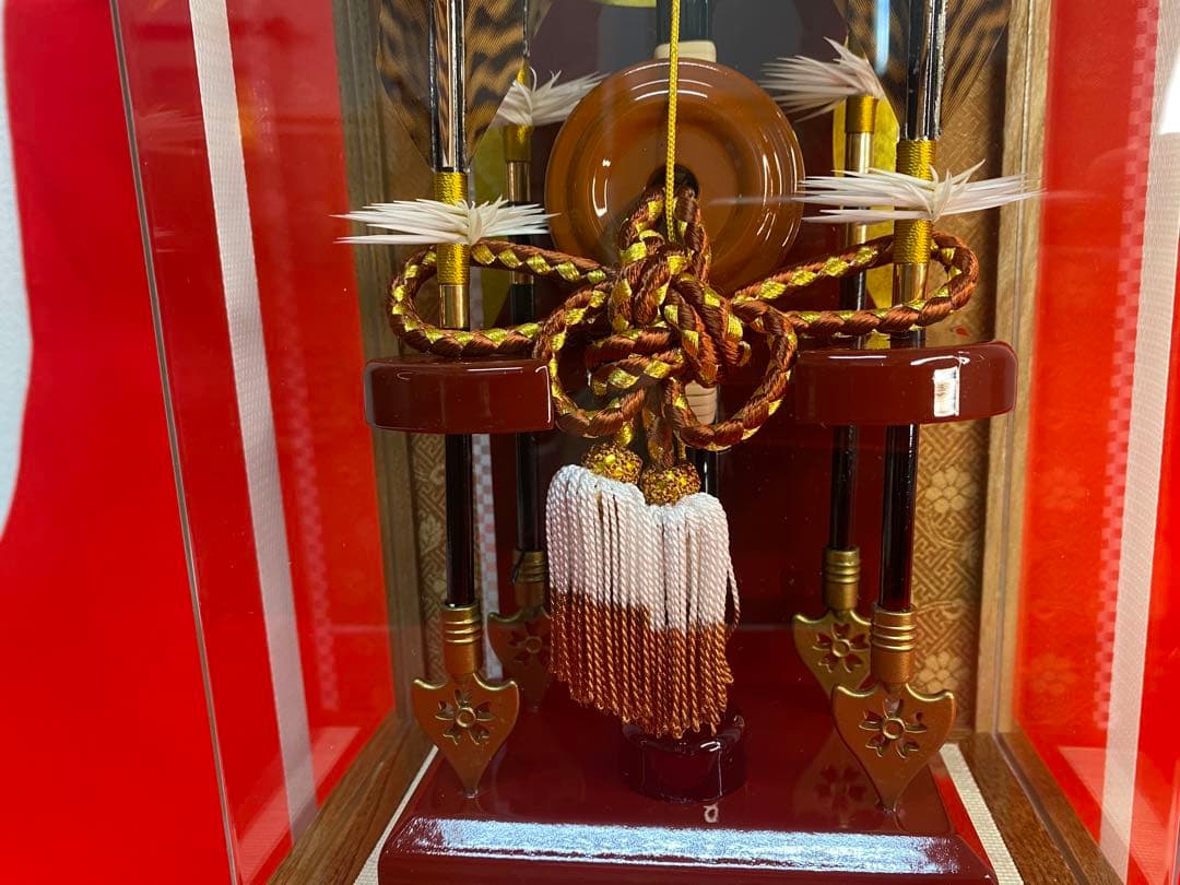 東京久月　破魔弓　アクリルケース　９号・間口約２１×奥行約１４×高さ約３４㎝