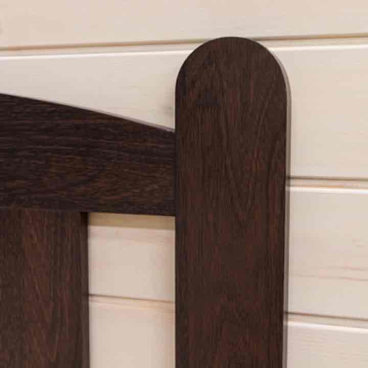 シングルベッド(ダークブラウン)