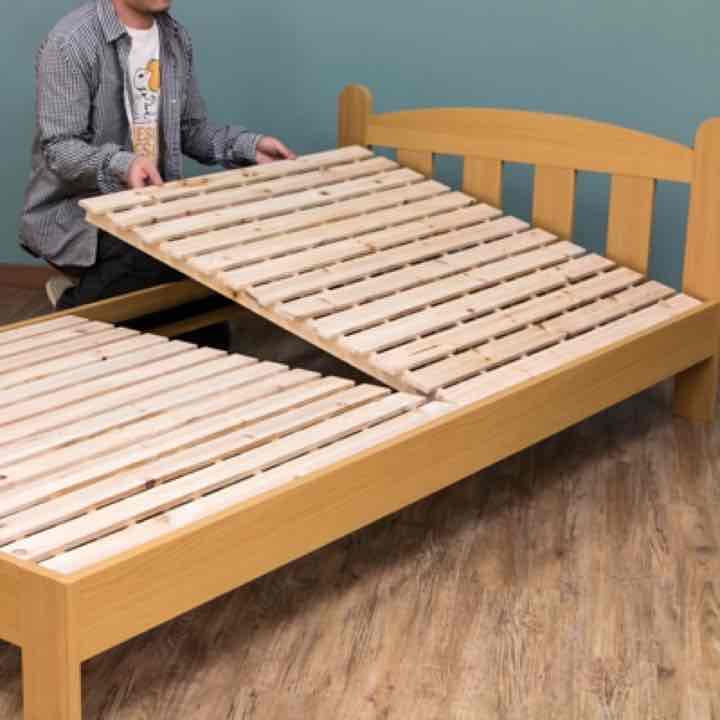 シングルベッド(ダークブラウン)