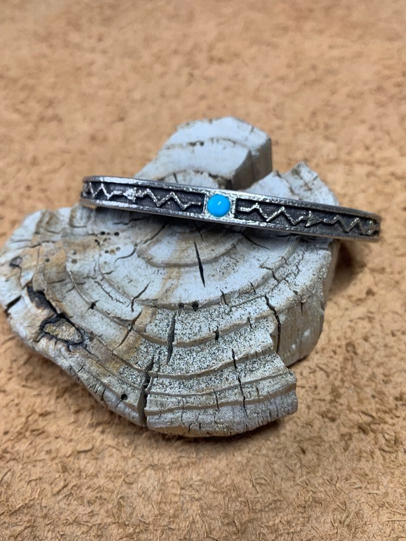 Navajoナバホ Jeff Dement バングル インディアンジュエリー