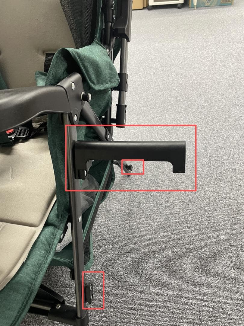✨新品✨ 分離型2人乗りベビーカー 横並びタイプ 折りたたみ可 ワイドシート設計