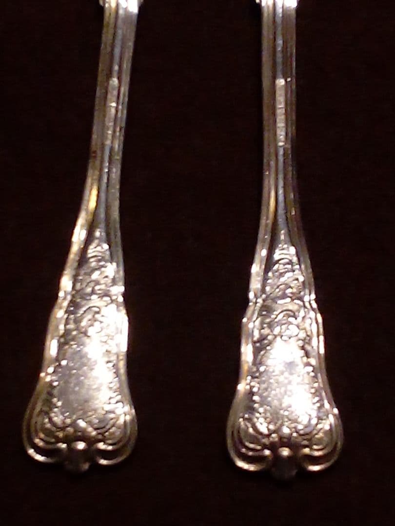 デンマーク シルバーコ—ヒ—スプーン ５本組