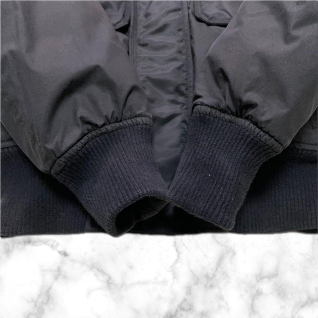 ディーゼル W-BURKISK N-2Bジャケット ブラック Sサイズ y2k