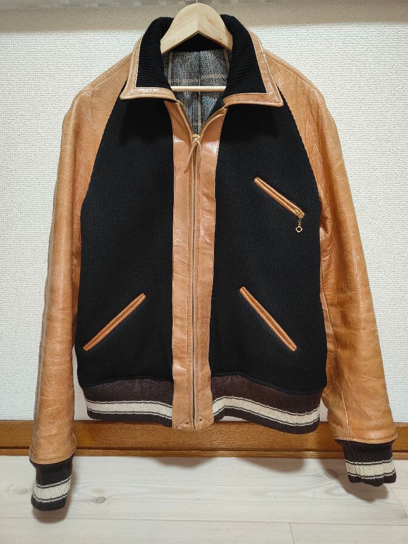 BANKROBBER ホースハイド スポーツJKT 40」