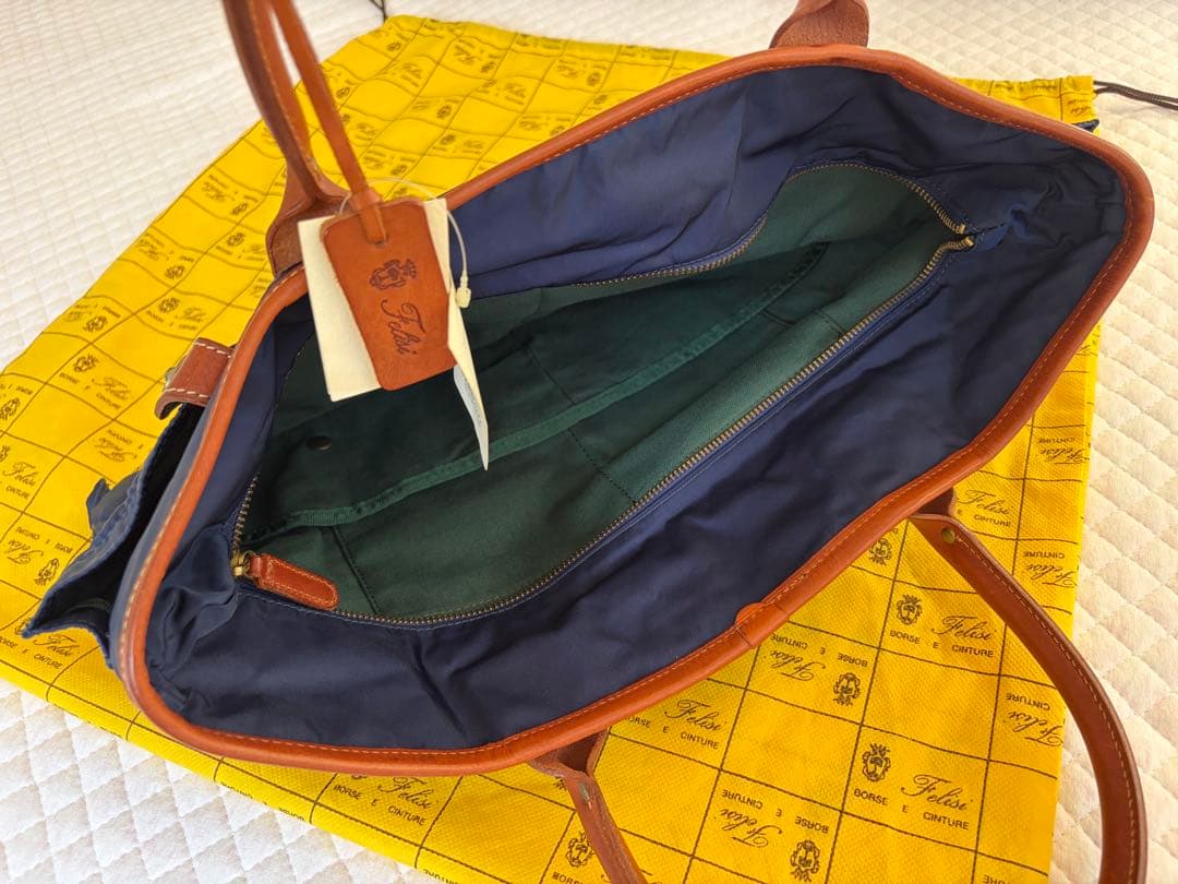 未使用!Felisi フェリージ トートバッグ 9236 ships ヘルメット