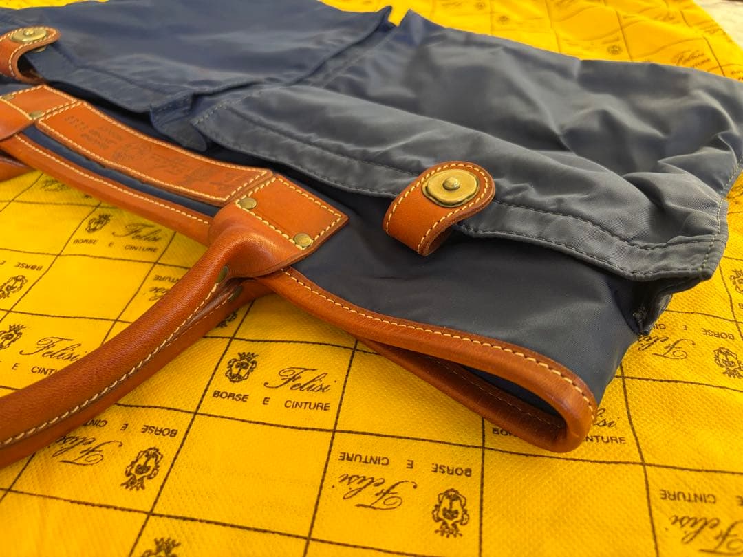 未使用!Felisi フェリージ トートバッグ 9236 ships ヘルメット