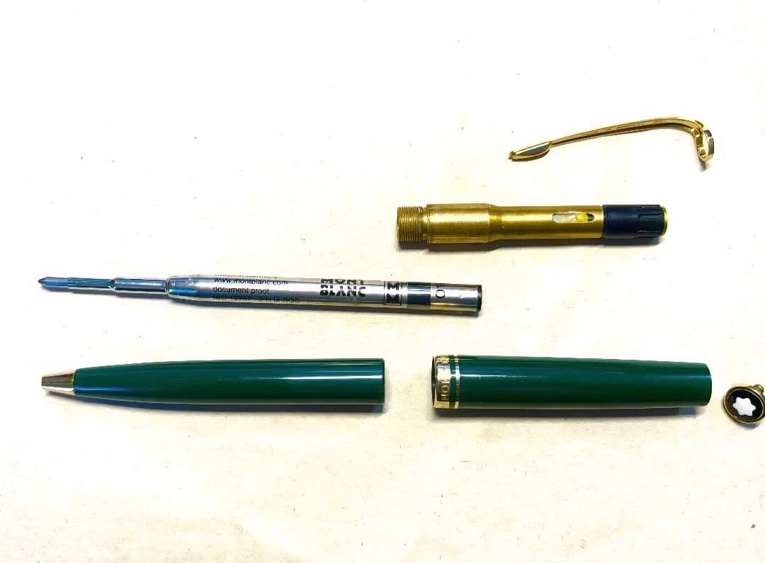 187.モンブラン　GENERATION グリーン/ゴールド　希少品