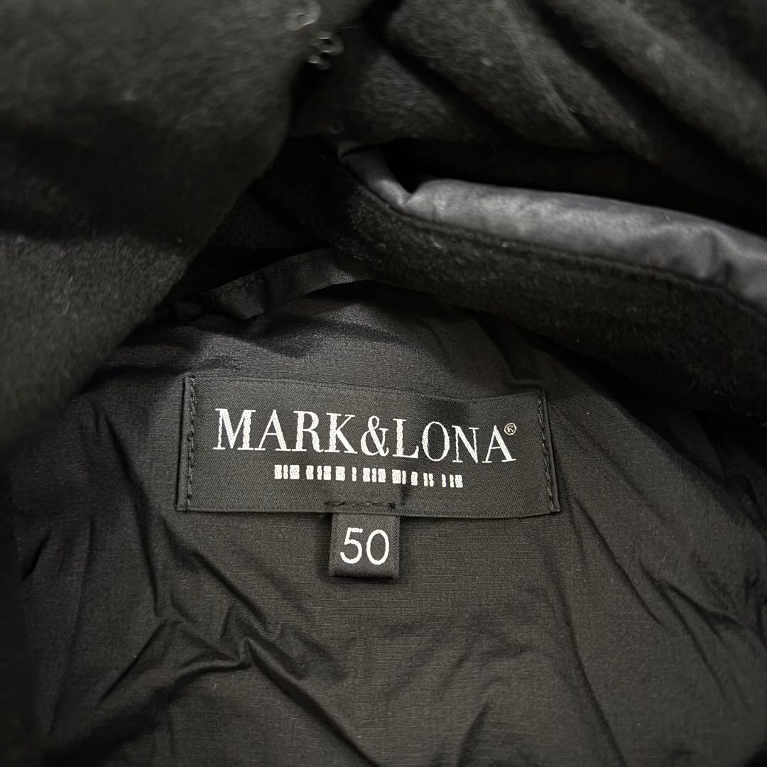 最新作 マークアンドロナ ダウン ブルゾン ドッキング 黒 フード 2way