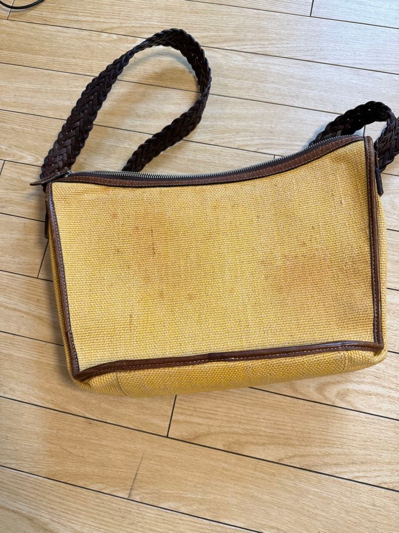 Paul Smith メッセンジャーバッグ イエロー/ブラウン