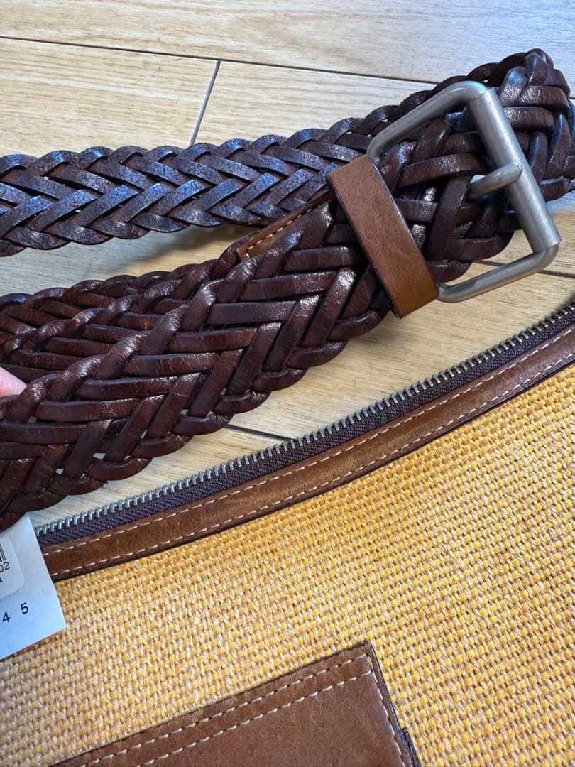 Paul Smith メッセンジャーバッグ イエロー/ブラウン