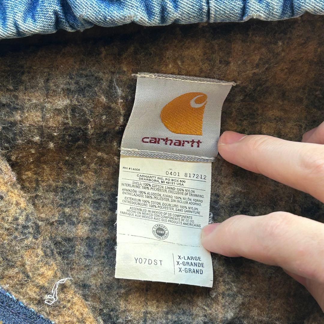 カーハート　 Carhartt　アクティブジャケット　デニム