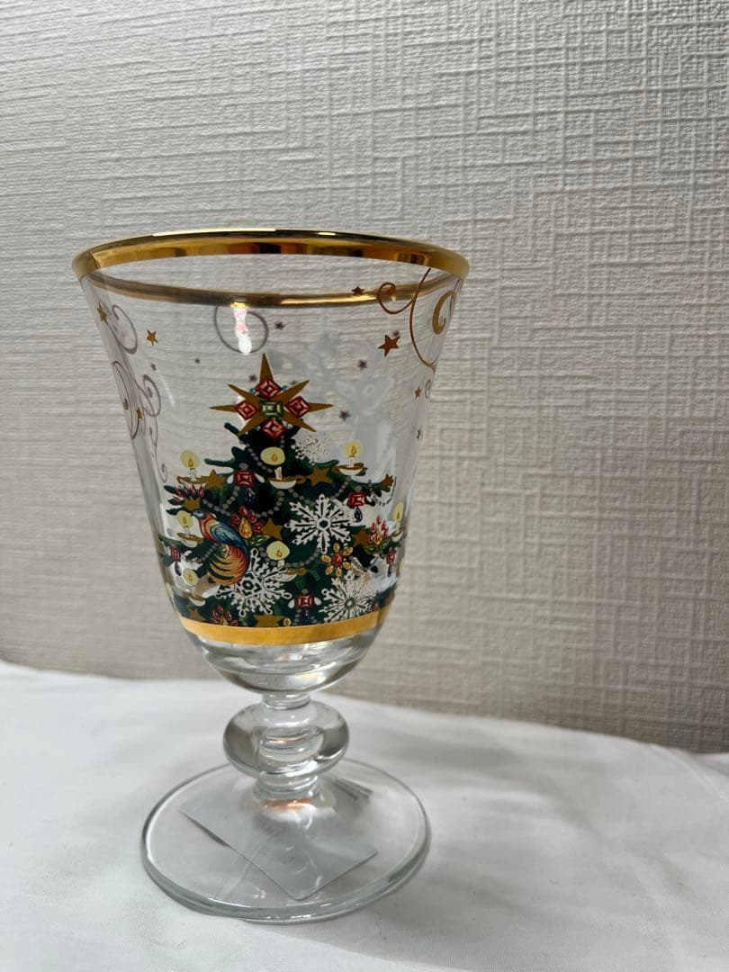 【フォートナム&メイソン】クリスマスグラス、お皿セット