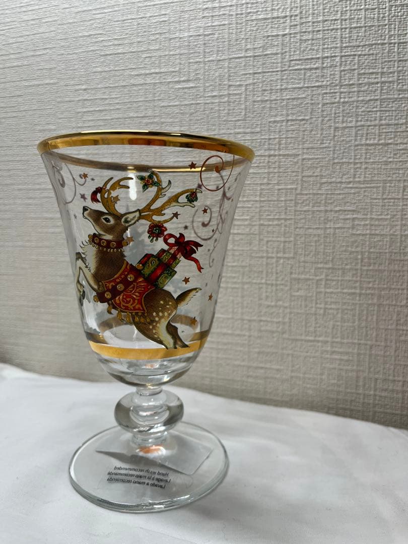 【フォートナム&メイソン】クリスマスグラス、お皿セット