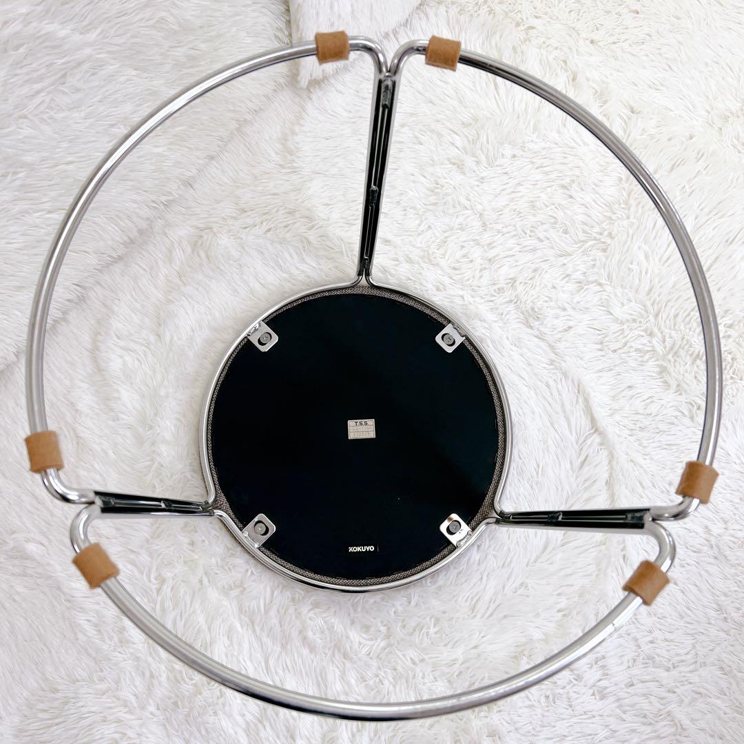 ✨4個セット✨ KOKUYO 会議イス メタルフレーム 丸イス スツール お得