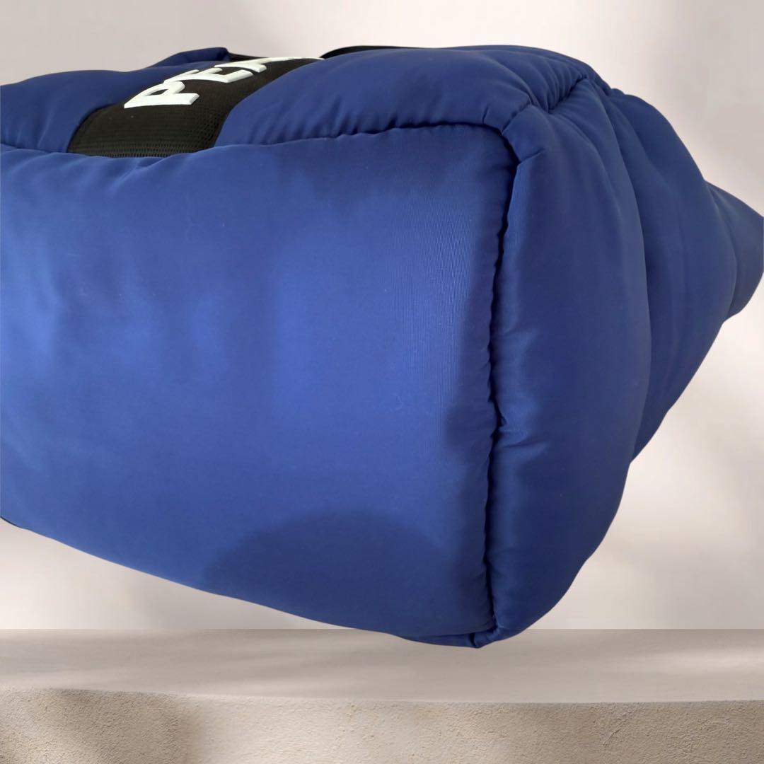 パーリーゲイツ　カートバッグ　ショルダー付 青　2way ロッカーバッグ　トート