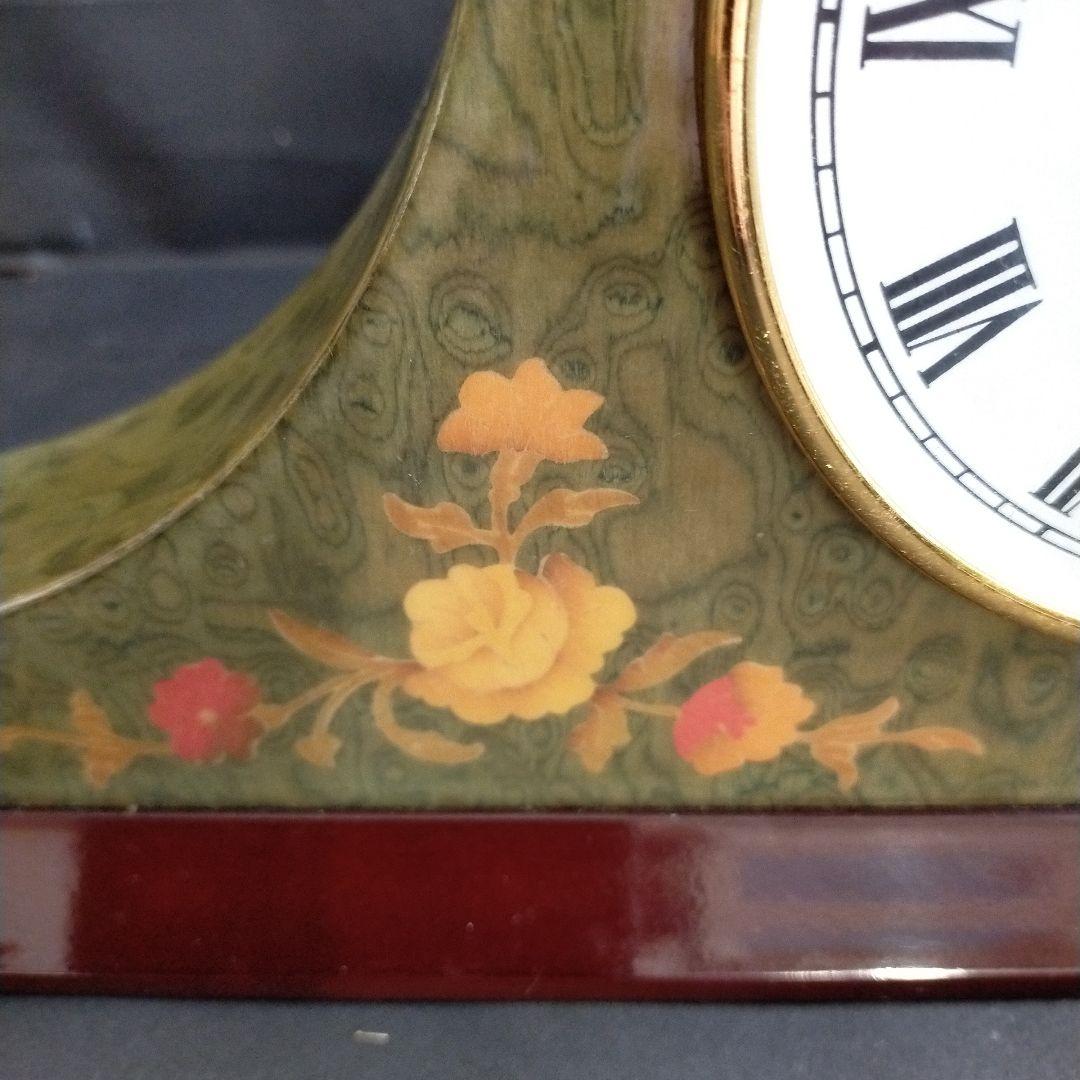 象嵌細工 置き時計 イタリア製