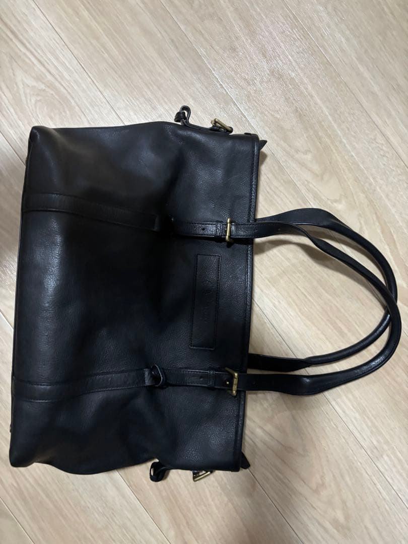 GANZO ブラック　トートバック