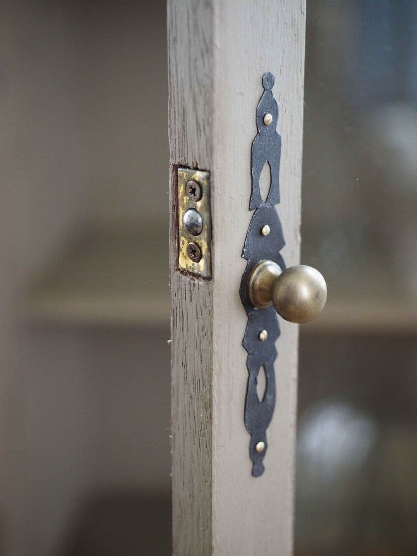 フランス　アンティーク　キャビネット　棚　ブロカント　ウォールシェルフ