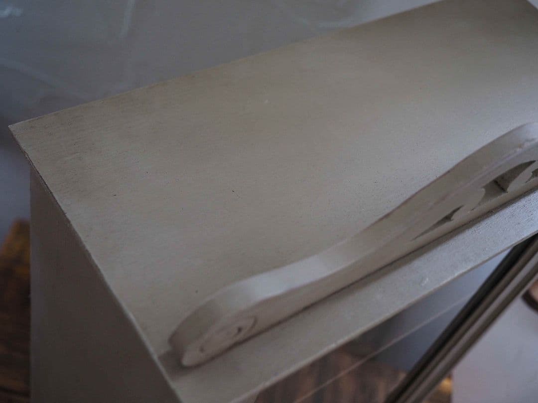 フランス　アンティーク　キャビネット　棚　ブロカント　ウォールシェルフ