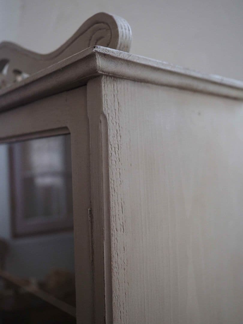 フランス　アンティーク　キャビネット　棚　ブロカント　ウォールシェルフ