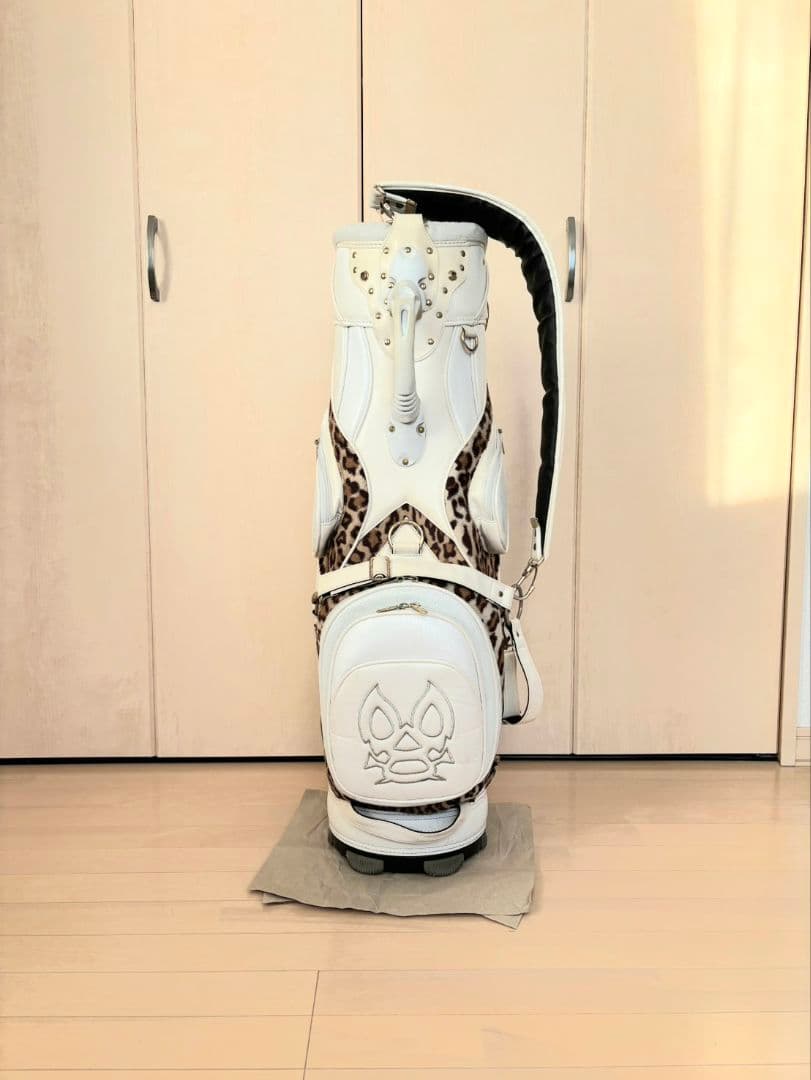 希少 人気　ラッセルノ 限定 シャーク ヒョウ柄 ゴルフ キャディバッグ