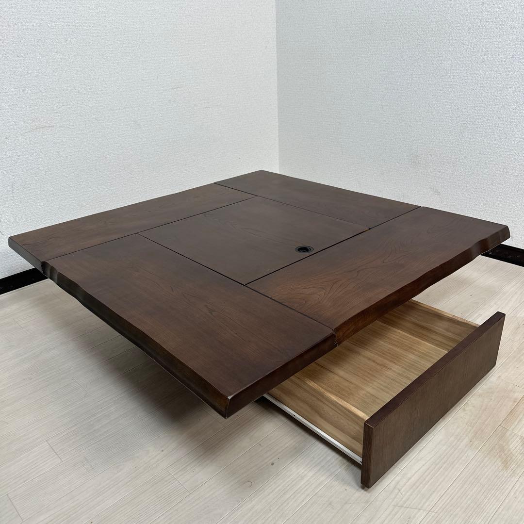 カリモク 囲炉裏テーブル 座卓 ローテーブル 座敷机 is1※